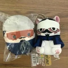 月島 鯉登 ゴールデンカムイどうぶつフォーゼマスコット ぬいぐるみ