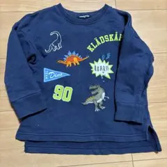 kladskap恐竜プリント トレーナー