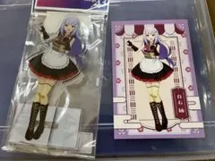 ミリマス 和風喫茶 白石紬 アクリルスタンド 特典セット - メルカリ