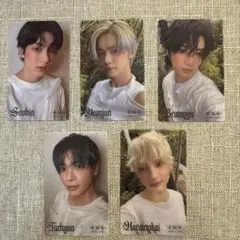 TXT Starkissed ユニバ特典トレカ クリアフォトカード セット