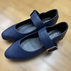 超美品⭐︎ n'OrLABELベルトストラップヒールパンプス／ＬＬ