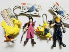 ファイナルファンタジーⅦ クラウド エアリス チョコボ フィギュア キーホルダーのサムネイル