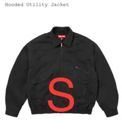 25awSupreme Hooded Utility Jacket Lブラック Supreme Hooded Utility Jacket (FW25) - $228