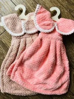 ドレスタオル キッチン トイレ ハンド フェイス 洗面 タオル 吸水速乾 手拭き