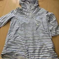 アーノルドパーマー ストライプ フード付き トップス