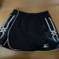 Mizuno テニススカート、スコートブラック Ｌ