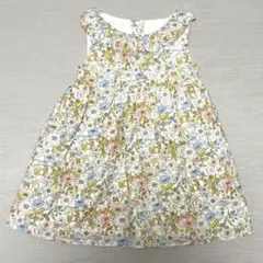 美品　SLAP SLIP 花柄ノースリーブワンピース 100サイズ
