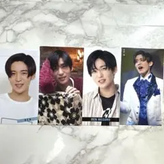 目黒蓮 データカード4枚セット