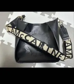 【難あり】Stella McCartney 黒 ショルダーバッグ