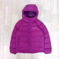 モンベル/スーパードライテックダウンパーカキッズ/650フィルパワーダウン/新品