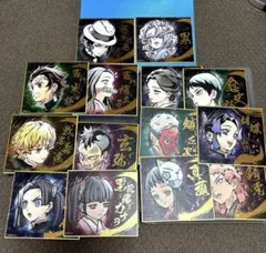 鬼滅の刃 ビジュアル色紙コレクション14枚 まとめ売り