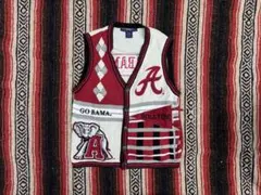 ヴィンテージ アラバマ大学 フットボール ニットベスト