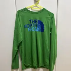 THE NORTH FACE ロングスリーブ 長袖Tシャツグリーン ヴィンテージ
