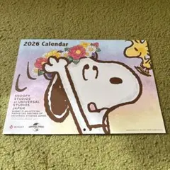 SNOOPYスヌーピー　カレンダー　壁掛けカレンダー　ニッセイ　2026