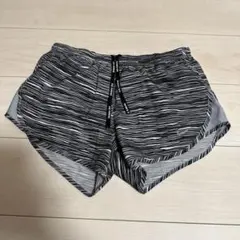 ストライプ ランニングショートパンツ