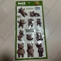 パ*フ様 テッド2 テディベア シール 12枚入り