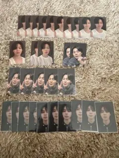 BTS ジミン うちわ フラッグ プレミアムフォト まとめ売り BTS ジミン うちわ プレミアムフォト プレフォト フラッグ
