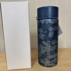 スタバ スターバックス さくら ナイトブルー グリッター ボトル 夜桜