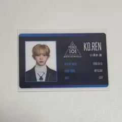 PRODUCE101 日プ 新世界 idカード 練習着トレカ チェキ 小清水蓮
