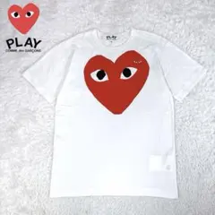 PLAY COMME des GARCONS 半袖Tシャツ 赤ハート M