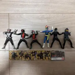 HGシリーズ 仮面ライダー 怪異！蜂女編 全６種コンプリートセット