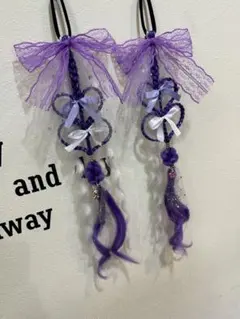 ヘアゴムエクステ♡ダンス♡キッズ♡だんじり♡幼児用♡しなこちゃん♡ベビタピ♡コス