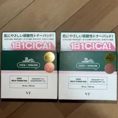 VT CICA MILD TONER PAD 60枚入 2個セットのサムネイル