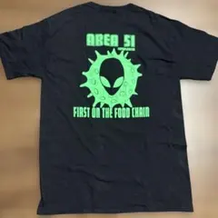 00s AREA51 エイリアン 両面プリントTee