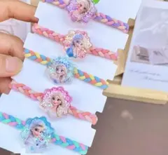 エルサ ヘアゴム 5個セット