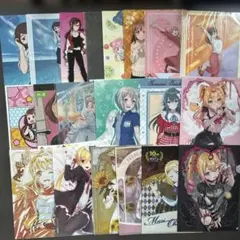 アニメキャラクタークリアファイル4枚セット（大人の女神フェア
