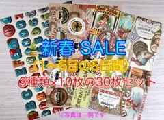 デザインペーパー《新春SALEフル30枚セット》
