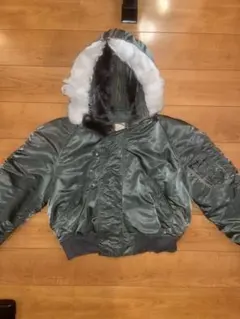 70s vintage 実物　N2B フライトジャケット　ステンシル　アルファ