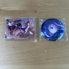 プロセカ推し活グッズ　桃井愛莉　ノーブルアートコレクション　グリッター缶バッチ