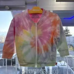 羽織り、ジャケット、タイダイ柄、90cm〜95cm