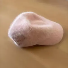 override 75%アンゴラ　キャップ　made in japan