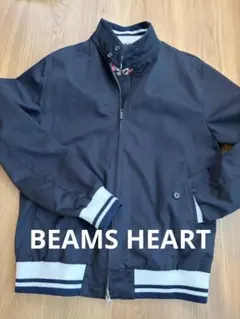 BEAMS HEART ネイビー ジャンパー