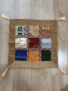 [美品]トルコ パッチワーク クッションカバー