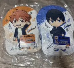 グッスマくじ ハイキュー C賞 ダイカットクッション 影山飛雄 黒尾鉄朗