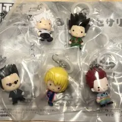 HUNTER×HUNTER 全5種めじるしアクセサリー　コンプリート　セット