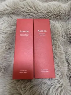 オレリー Aurelie 保湿クレンジングオイルと洗顔料セット