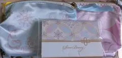 u*a様 Snow Beauty ポーチ2個セット 水色 ピンクのサムネイル