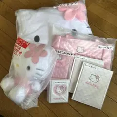 ハローキティ　セブン　当たりくじ　一番くじ　ラストワン　クッション含む　7点