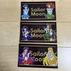 セーラームーン オリジナルマルチケース 明治 3枚セット
