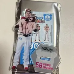 楽天イーグルス　アクリルスタンド　イーグルスベア　辛島航選手のサムネイル