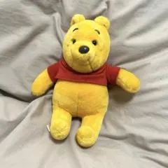 レア★レトロ　プーさん　おすわりぬいぐるみ