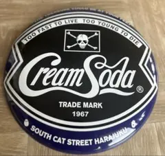 クリームソーダ スマック 琺瑯看板 Smack ホーロー看板 クリームソーダ スマック 琺瑯看板 Smack ホーロー看板 クリーム