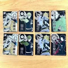 刀剣乱舞 -ONLINE- アイスバー 切り絵風 ステッカー 5種 8枚セット