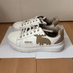 MOZ SWEDEN LAGOM スニーカー ホワイトベージュのサムネイル