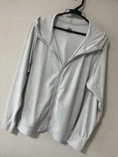 エアリズム UVカットフルジップパーカー ネイビー