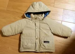 BREEZE ベージュ 中綿コート　90